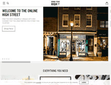 Tablet Screenshot of downyourhighstreet.com
